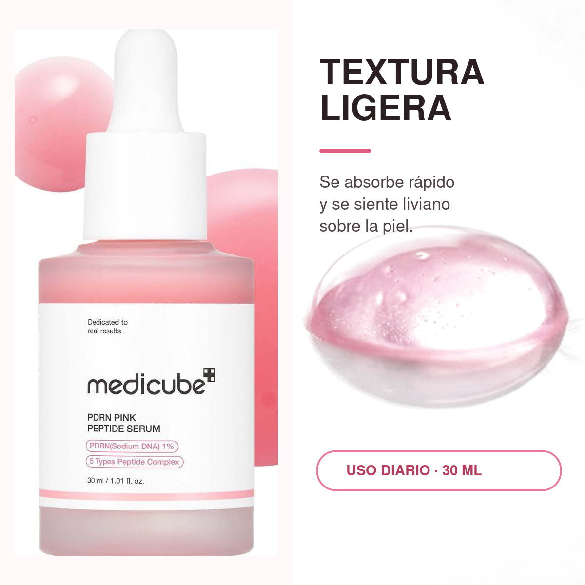 Medicube PDRN Pink Peptide Serum – 30 ml