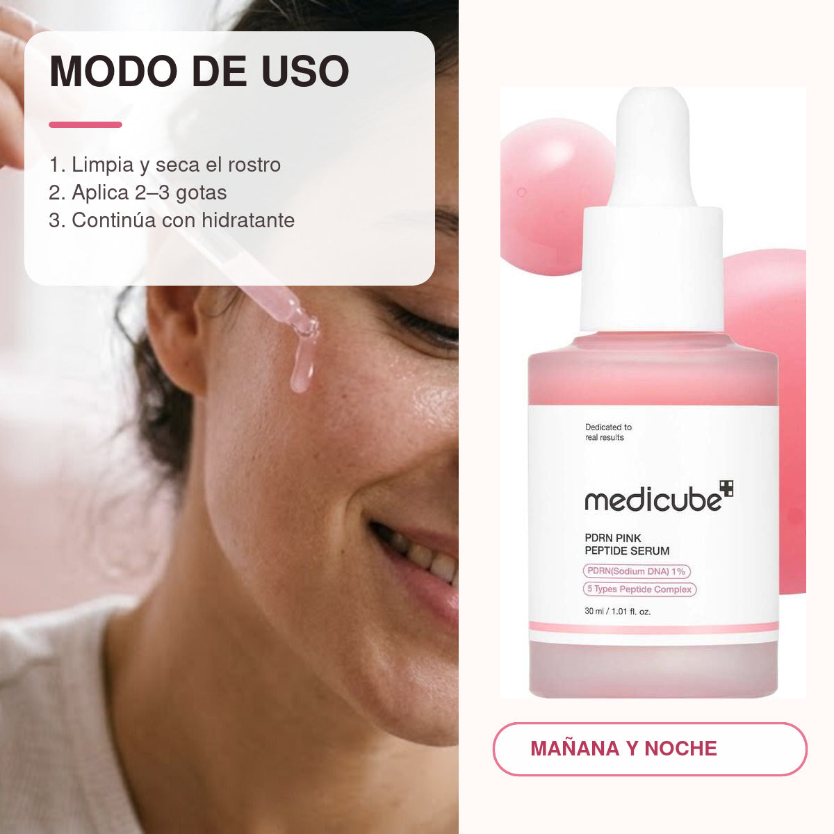 Medicube PDRN Pink Peptide Serum – 30 ml