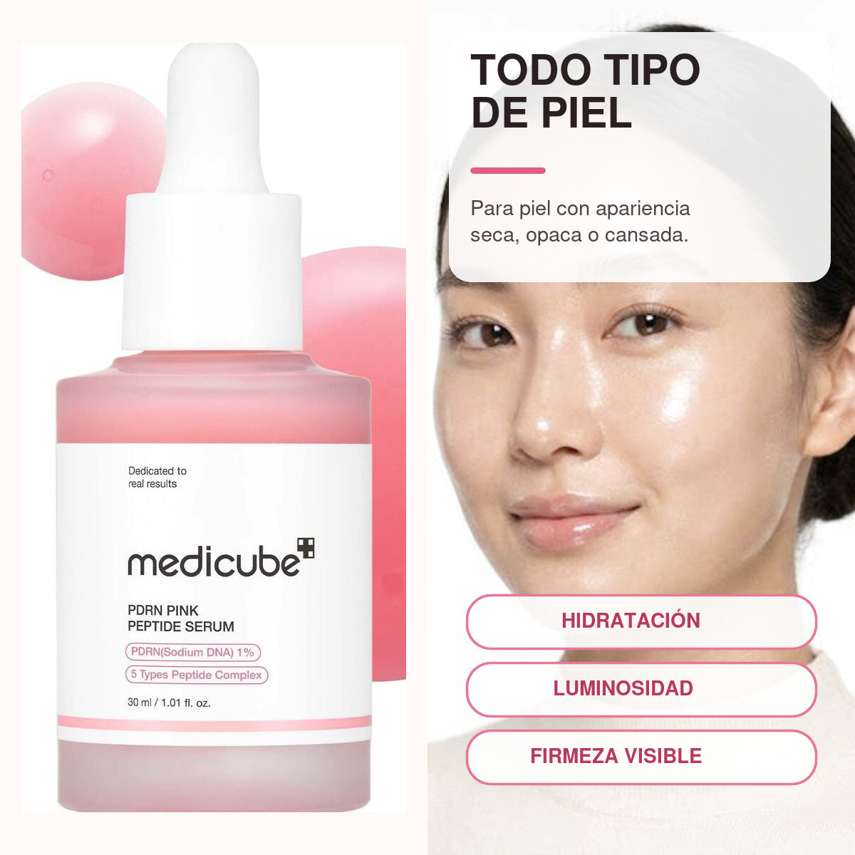 Medicube PDRN Pink Peptide Serum – 30 ml